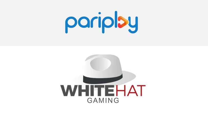 Pariplay and white hat gaming logos