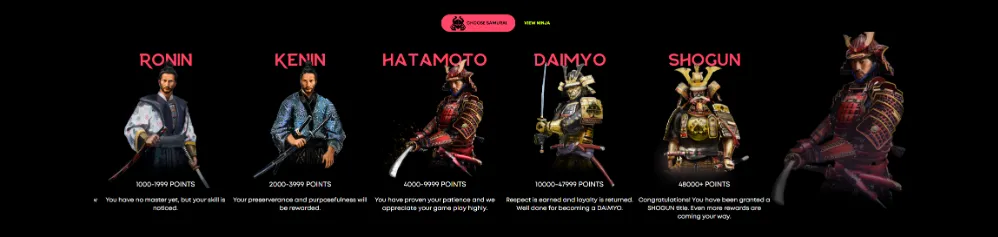 The Samurai warrior path